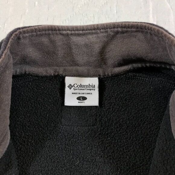 Columbia 1/4 zip‎ gray sweatshirt Large - Picture 4 of 6